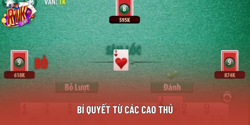 Bí quyết từ các cao thủ